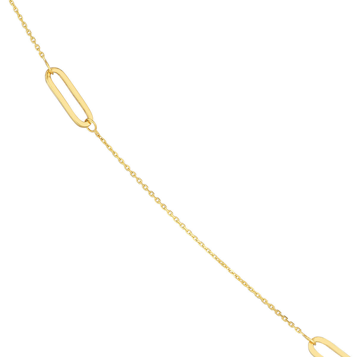 Long and Lovely Link Station Necklace