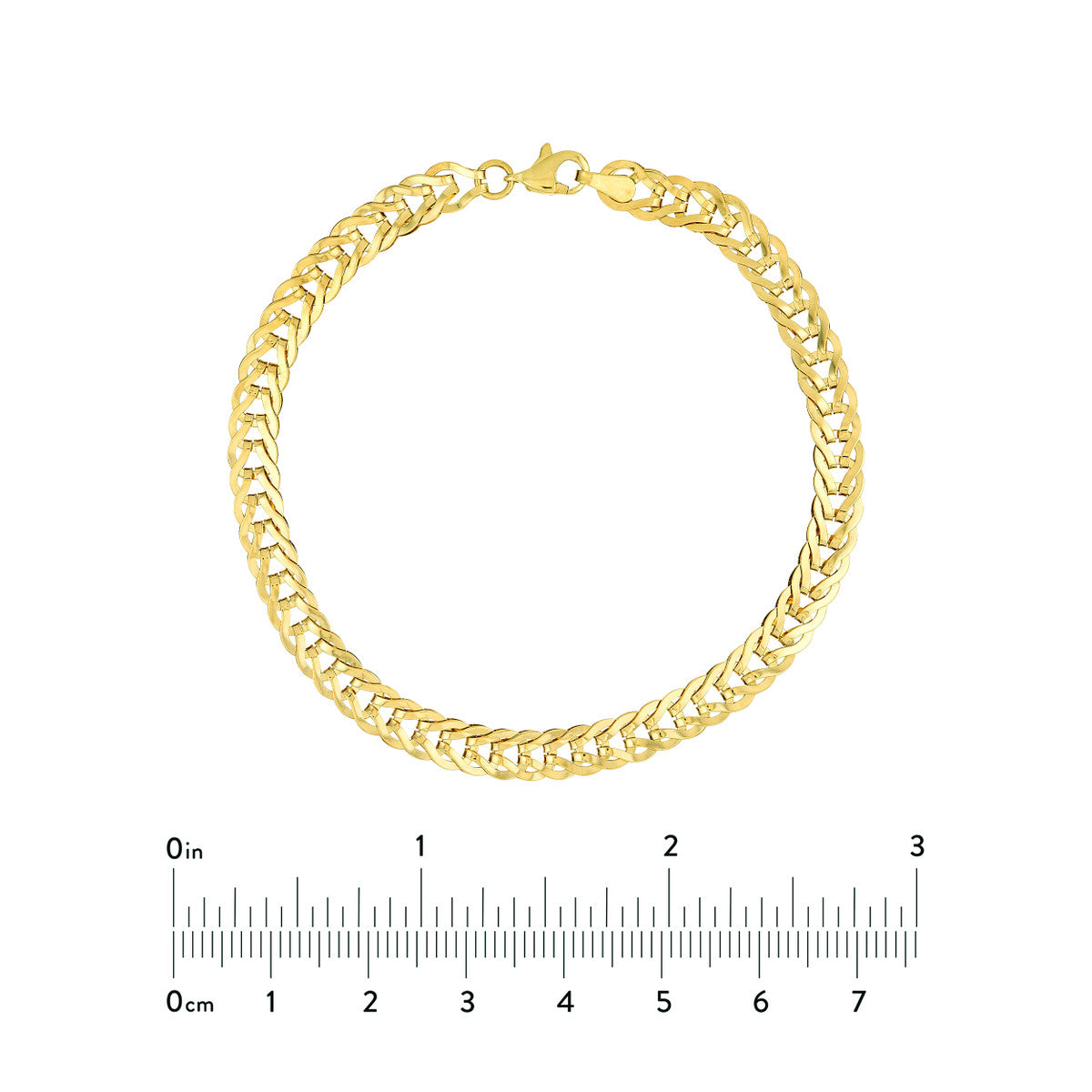 14K Fox Tail Bracelet