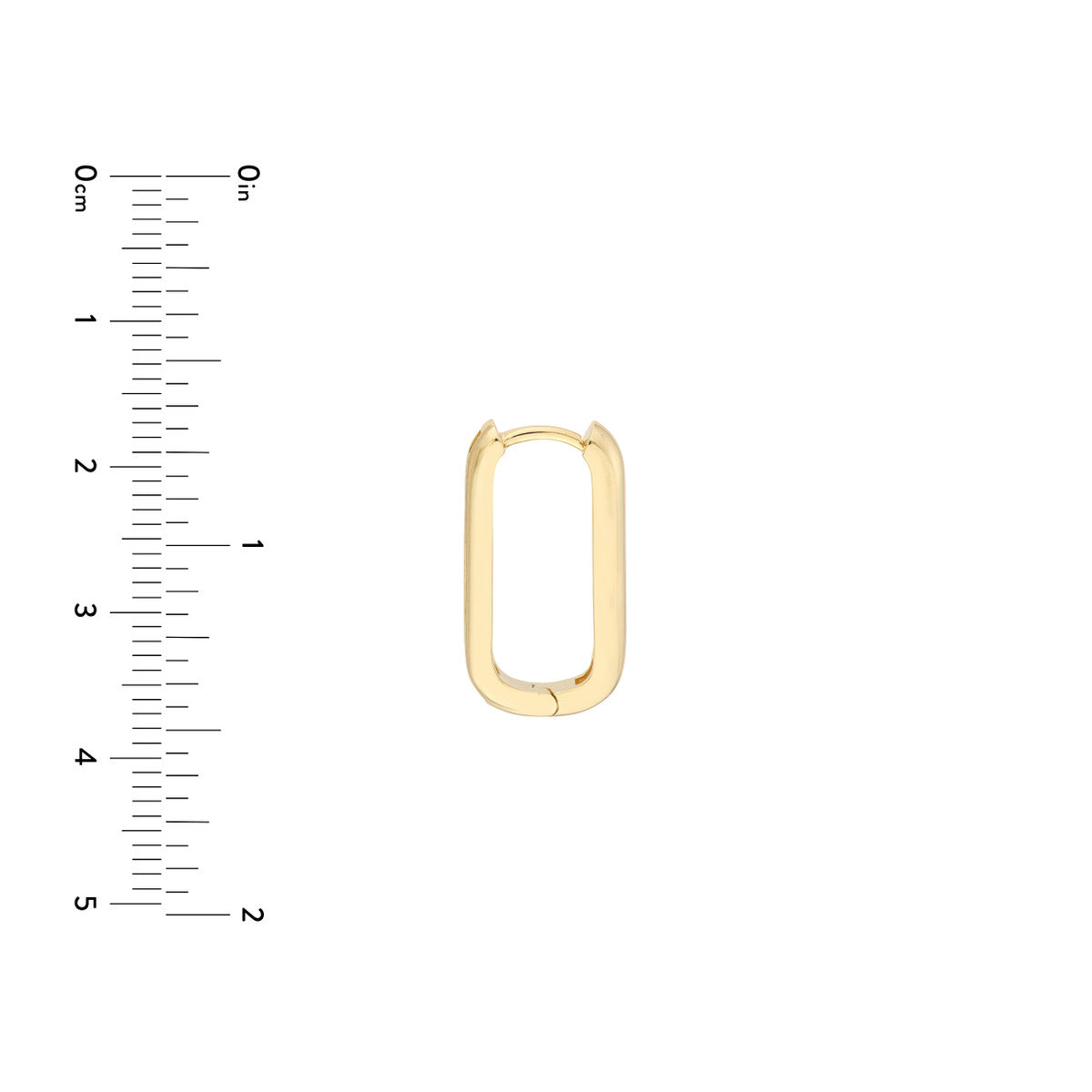 1/5 Diamond U Shape Hoops